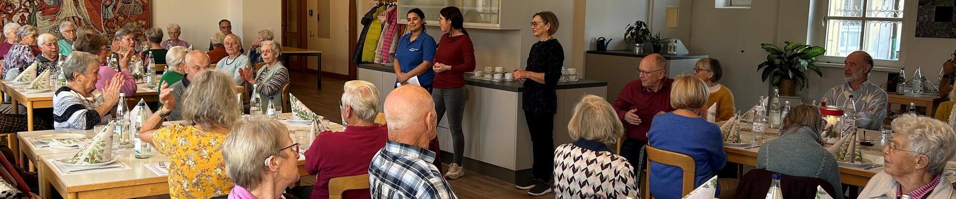 Mittagstisch für Senioren der kath. Seelsorgeeinheit Rheinmünster/Lichtenau