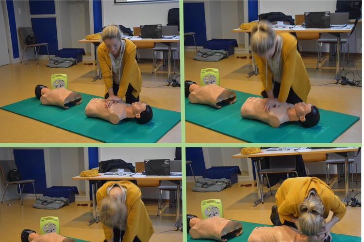 Defibrillator für den Hellberg